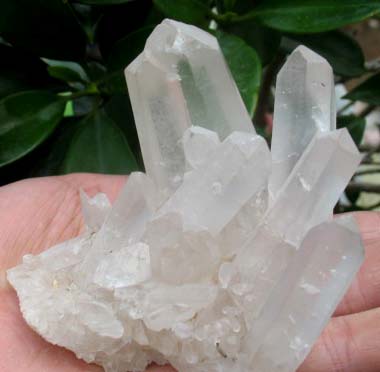 Clear Quartz Cluster is a master healer 2489